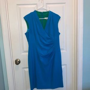 Calvin Klein size 12 blue dress